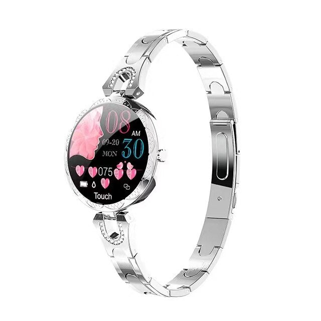 Waterproof Fitness Smartwatch for Women with Health and Activity Tracking