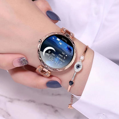 Waterproof Fitness Smartwatch for Women with Health and Activity Tracking