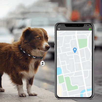 Waterproof Pet GPS Tracker with Real-Time Bluetooth Location Monitoring and Sound Alarm