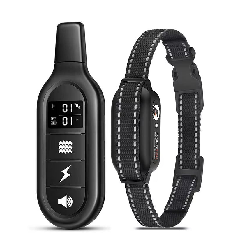 Waterproof Rechargeable Dog Training E-Collar with 1000m Remote Range