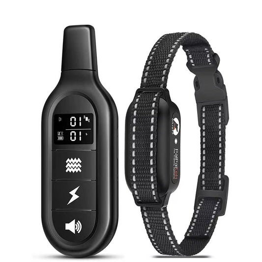Waterproof Rechargeable Dog Training E-Collar with 1000m Remote Range