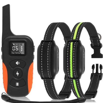 Waterproof Remote Dog Training Collar with Beep, Vibration and Shock Modes