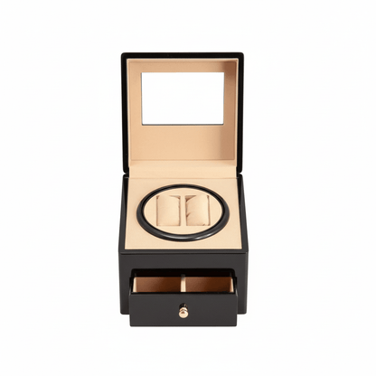Werlona – Automatic Watch Winder with Dual Storage and Top Display Window