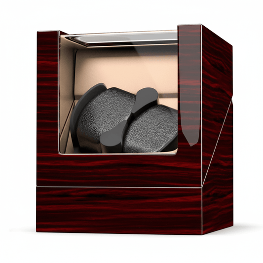 Werlona – Double Automatic Watch Winder with Wooden Case