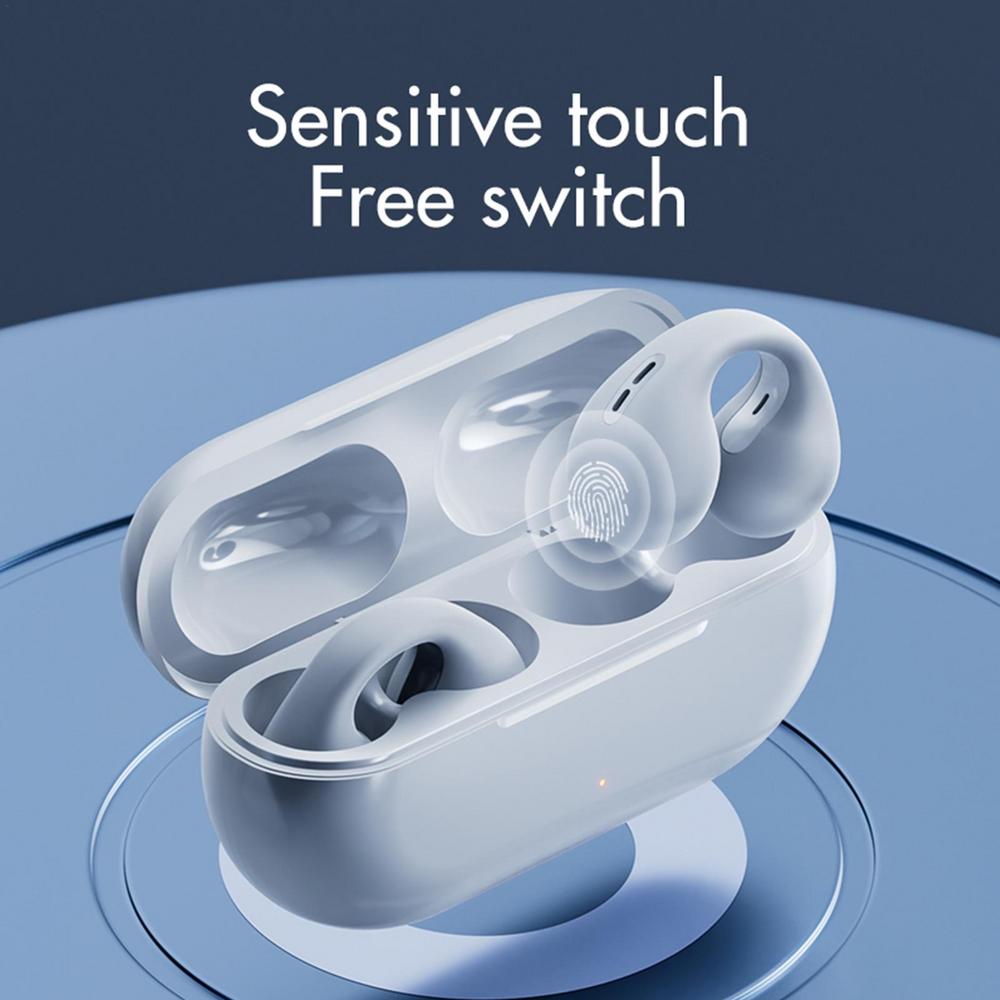 Wireless Bone Conduction Earphones with Open-Ear Design