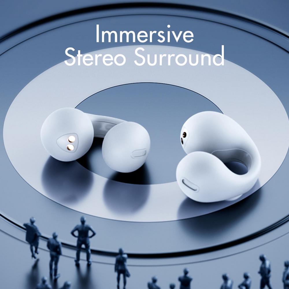 Wireless Bone Conduction Earphones with Open-Ear Design