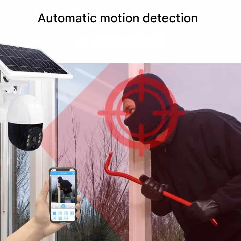 Wireless Dual-Lens 4K Solar Security Camera
