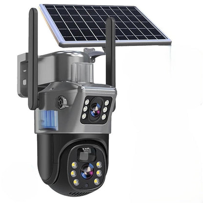Wireless Dual-Lens 4K Solar Security Camera