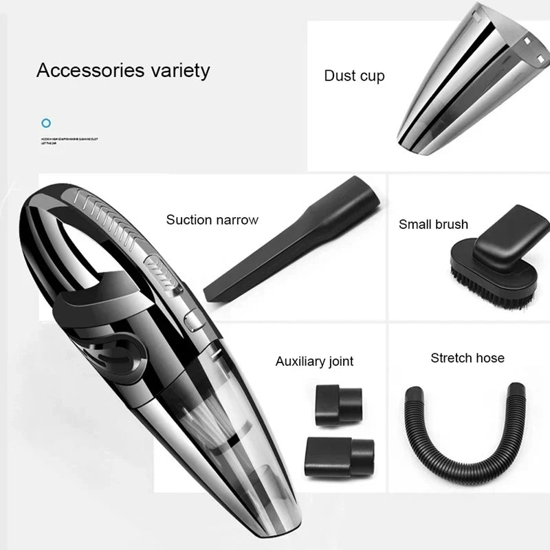 Wireless Handheld Vacuum Cleaner with 6KPa Suction