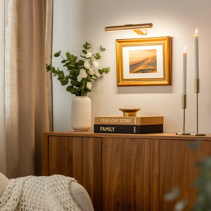 Wireless LED Picture Light with Dimming and USB-C Charging