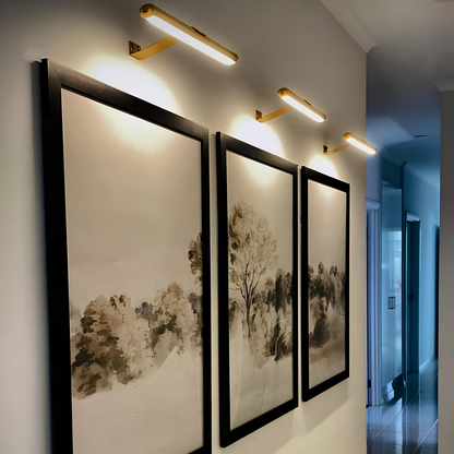 Wireless LED Picture Light with Dimming and USB-C Charging