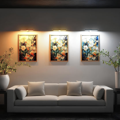 Wireless LED Picture Light with Dimming and USB-C Charging