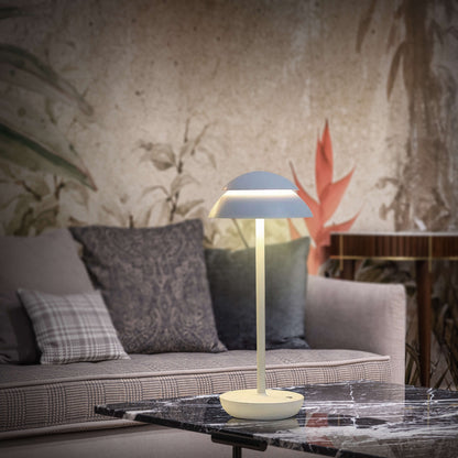 Wireless LED Table Lamp with Adjustable Brightness and Colour Temperature