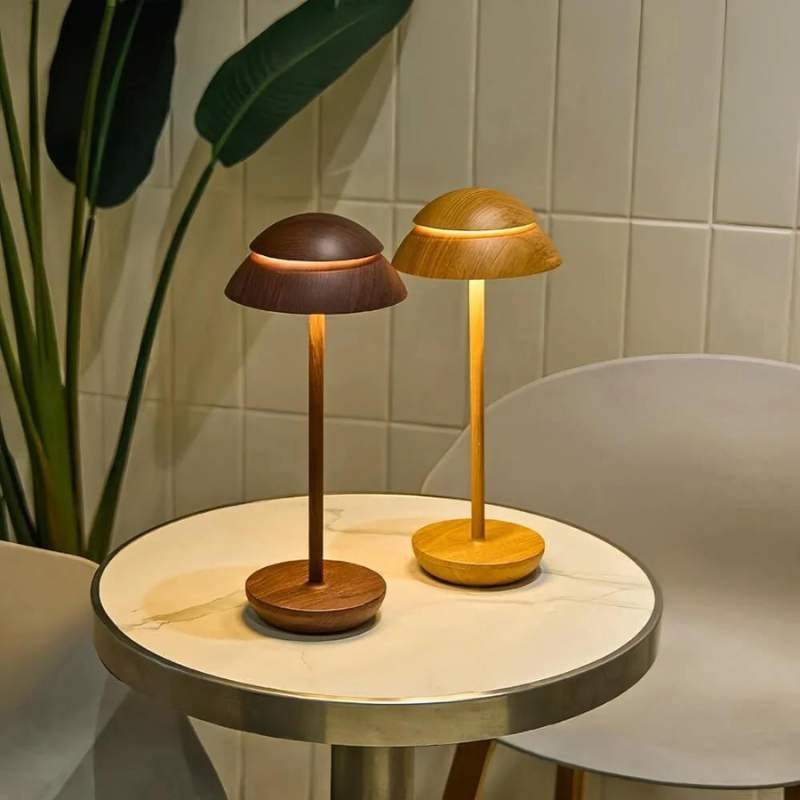 Wireless LED Table Lamp with Adjustable Brightness and Colour Temperature