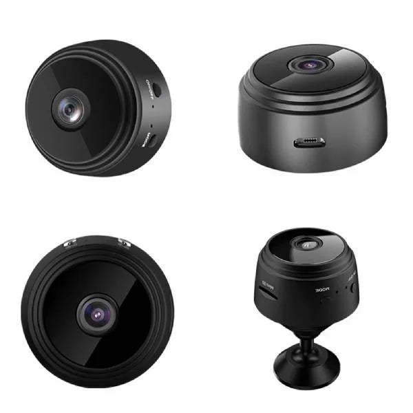 Wireless Rearview Camera with 720P HD Resolution, Night Vision and 360° Rotating Mount