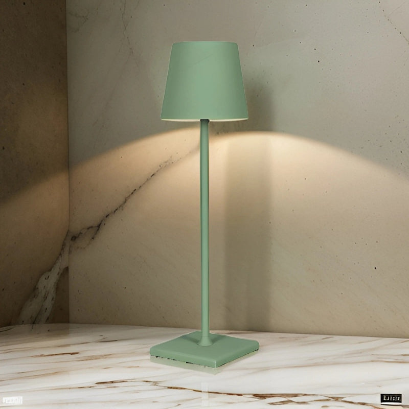 Wireless Rechargeable LED Table Lamp with Touch Control and Three Brightness Levels