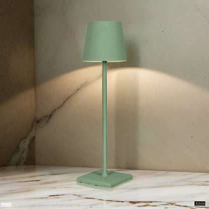 Wireless Rechargeable LED Table Lamp with Touch Control and Three Brightness Levels