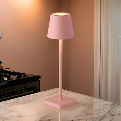 Wireless Rechargeable LED Table Lamp with Touch Control and Three Brightness Levels