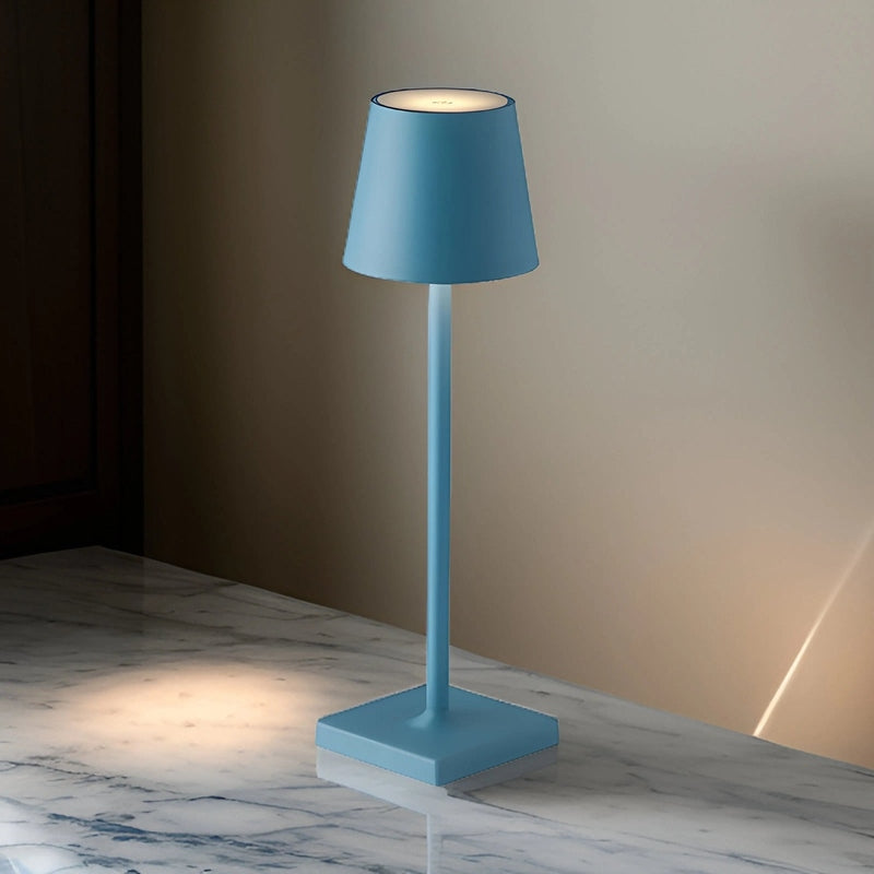 Wireless Rechargeable LED Table Lamp with Touch Control and Three Brightness Levels