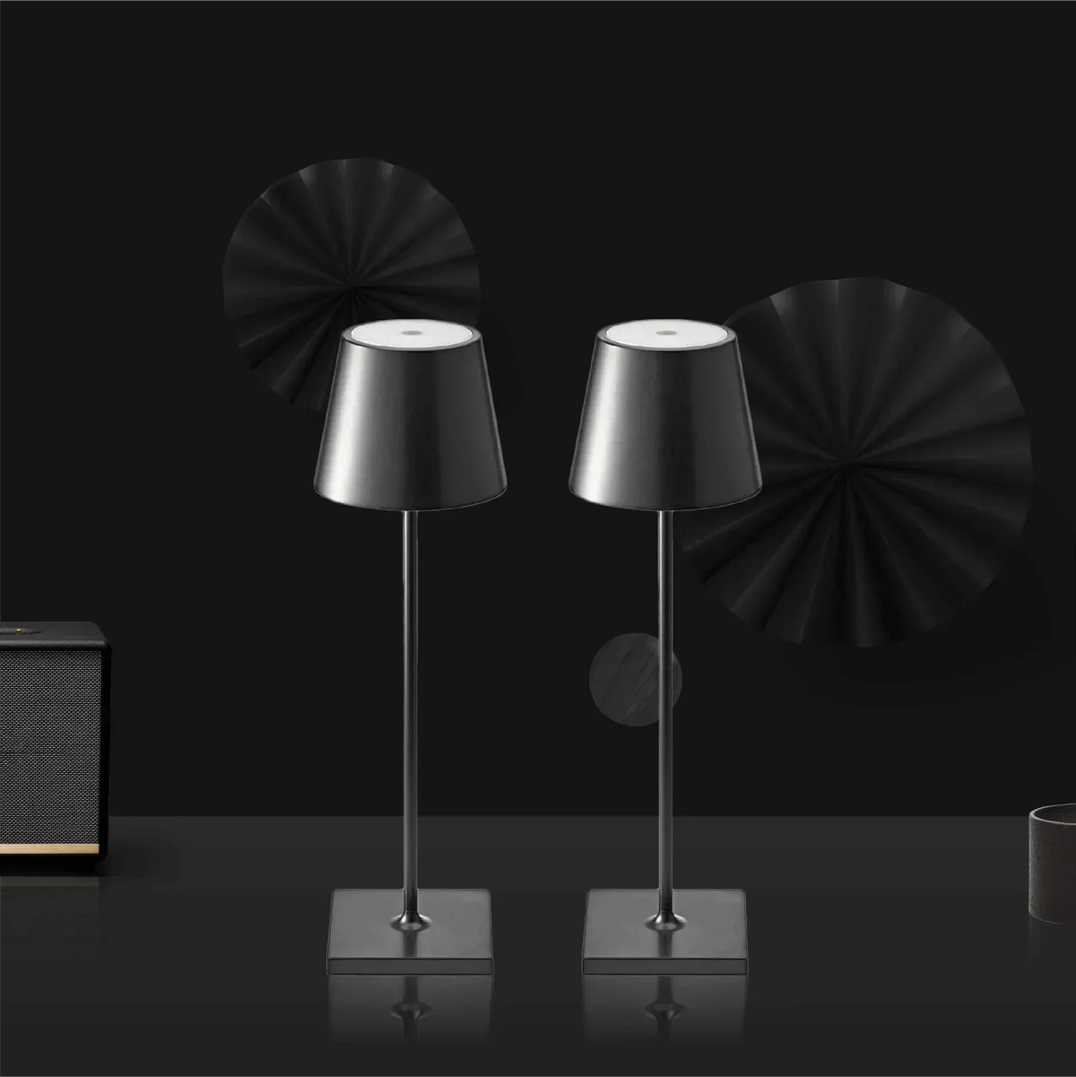 Wireless Table Lamp with Adjustable Warm White Lighting