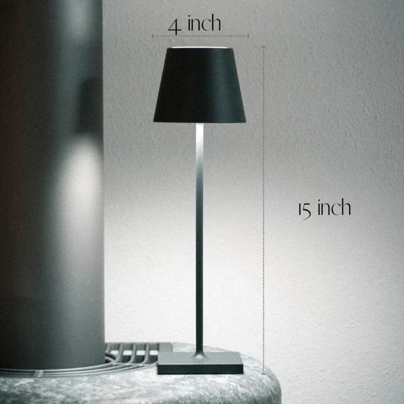 Wireless Table Lamp with Adjustable Warm White Lighting