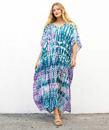 Women’s Loose Kaftan with Relaxed Fit and One-Size Design