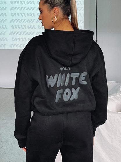 Women's Pink Hooded Sweatshirt and Jogger Activewear Set