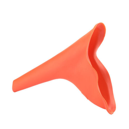 Women's Reusable Silicone Urinal Funnel Set for Outdoor Use