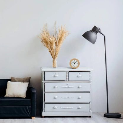 Wooden Alarm Clock with Silent Quartz Movement and Analogue Face