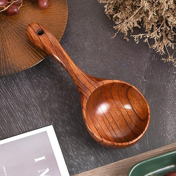 Wooden Kitchen Scoop – Ergonomic Phoebe Wood Scoop for Versatile Everyday Use