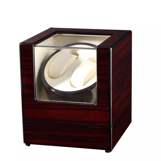 Werlona – Wooden Automatic Watch Winder with Display Case